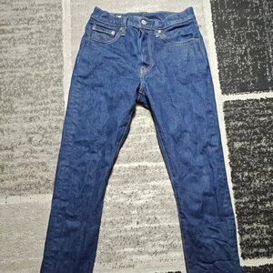 Levi's 501 Kids Pants Dark Blue Skinny Jeans Button Fly Size S W27 L28